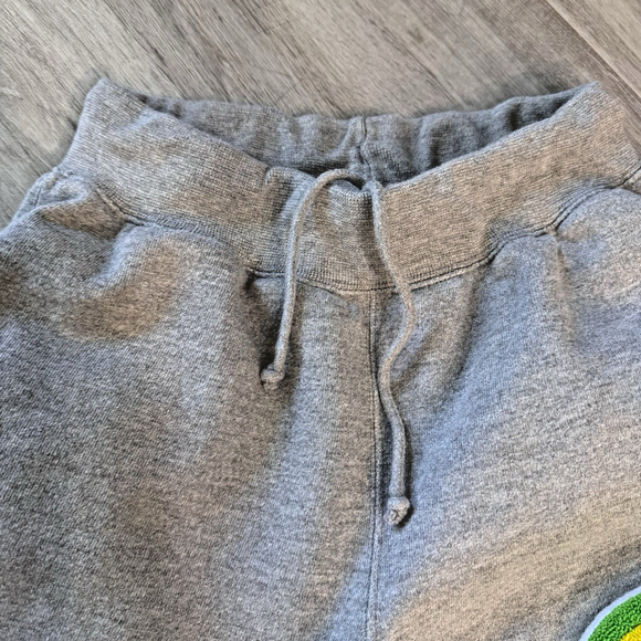 VTG Champion Reverse Weave Big Felt C Logo Fleece Jogger Gray Men’s Size S EUC - Picture 5 of 9